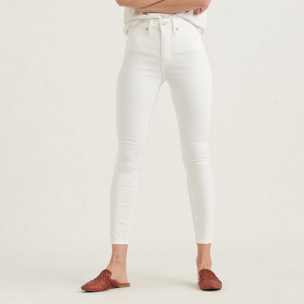 NWT White Denim Lucky Brand Bridgette Crop Skinny Jeans